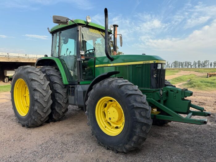 Tractor John Deere 7505, 145 HP, 4WD, Paton, 2005. - Imagen 9