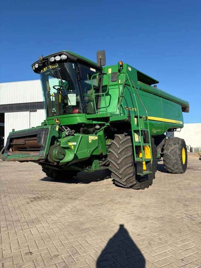 Cosechadora John Deere 9670, 2wd, Simple, Draper 35, 2010.
