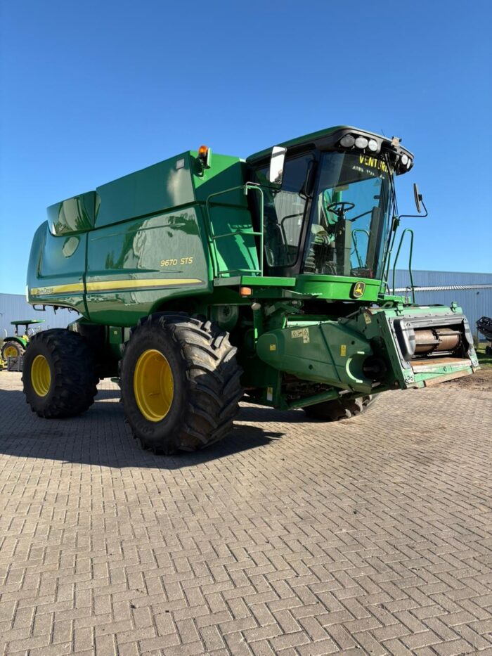Cosechadora John Deere 9670, 2wd, Simple, Draper 35, 2010. - Imagen 2