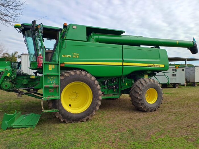 Cosechadora John Deere 9670, 2wd, Dual, Draper 35, 2014. - Imagen 2