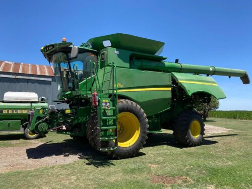 Cosechadora John Deere S670, 2Wd, Dual,draper 40P, 2018